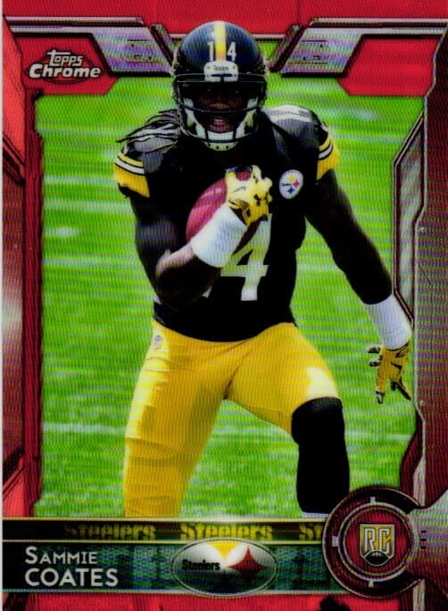 Sammie Coates Orange 2015 Topps Chrome 2015 Topps Chrome orange-refractor