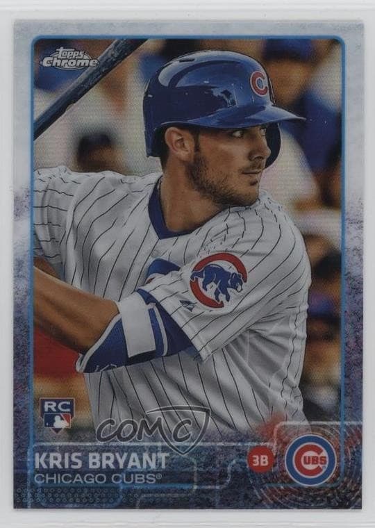 Kris Bryant 2015 Topps Chrome 2015 Topps Chrome refractor