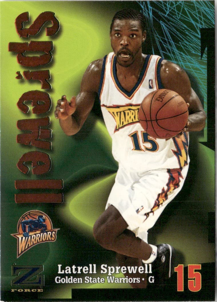 -99 Z-FORCE LATRELL SPREWELL G 1998 Skybox