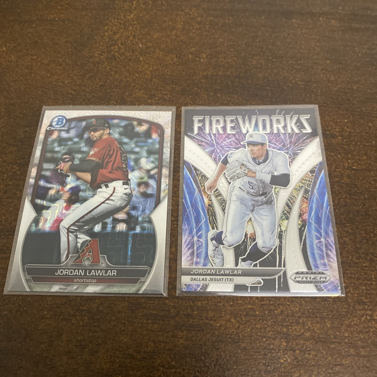 Jordan Lawlar Prospect 2023 Bowman Chrome 2023 Bowman Chrome