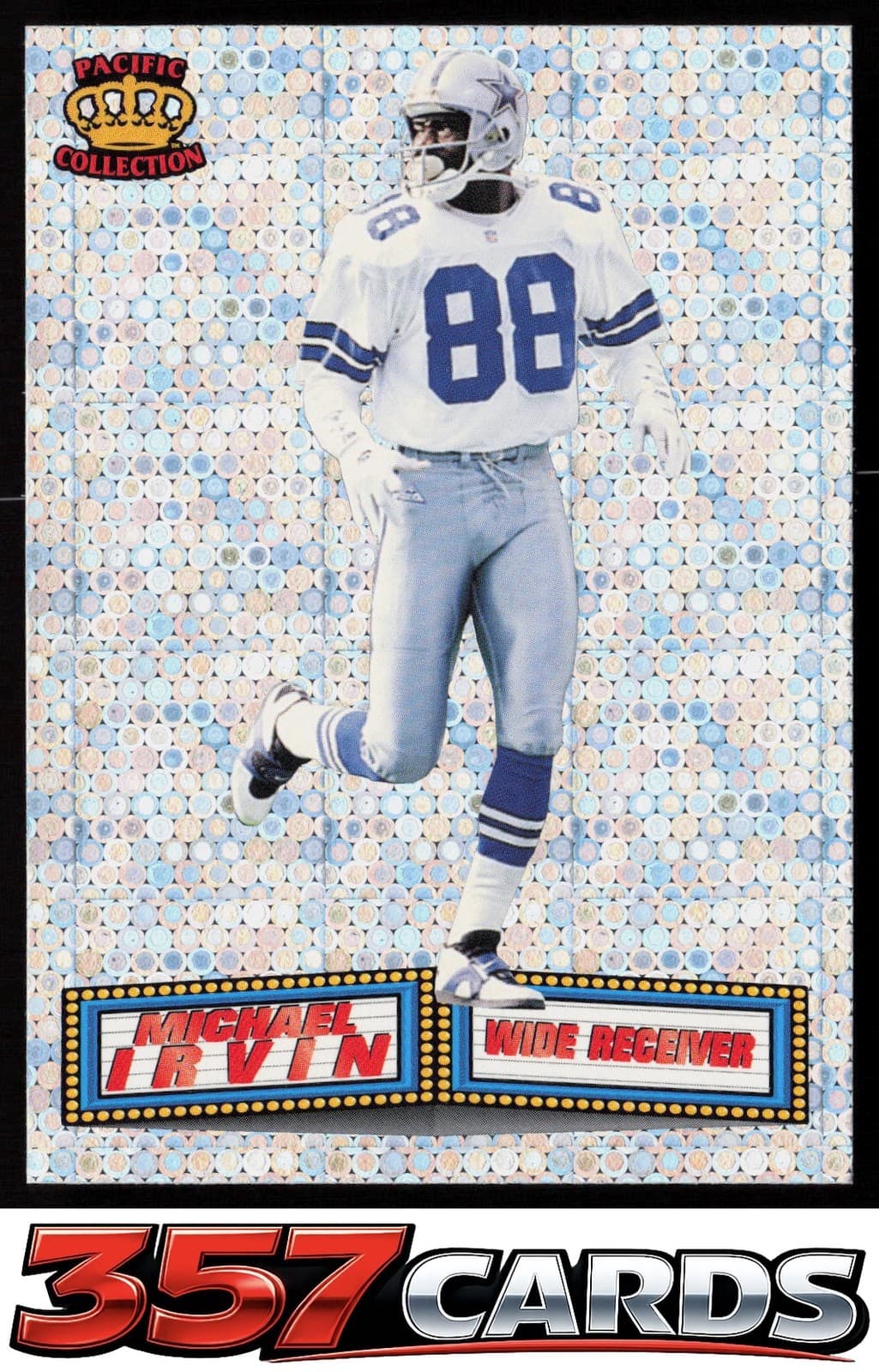 Football Michael Irvin 1994 Pacific 1994 Pacific