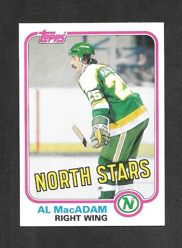 -82 HOCKEY , # 107 west , AL M 1981 Topps 1981 Topps