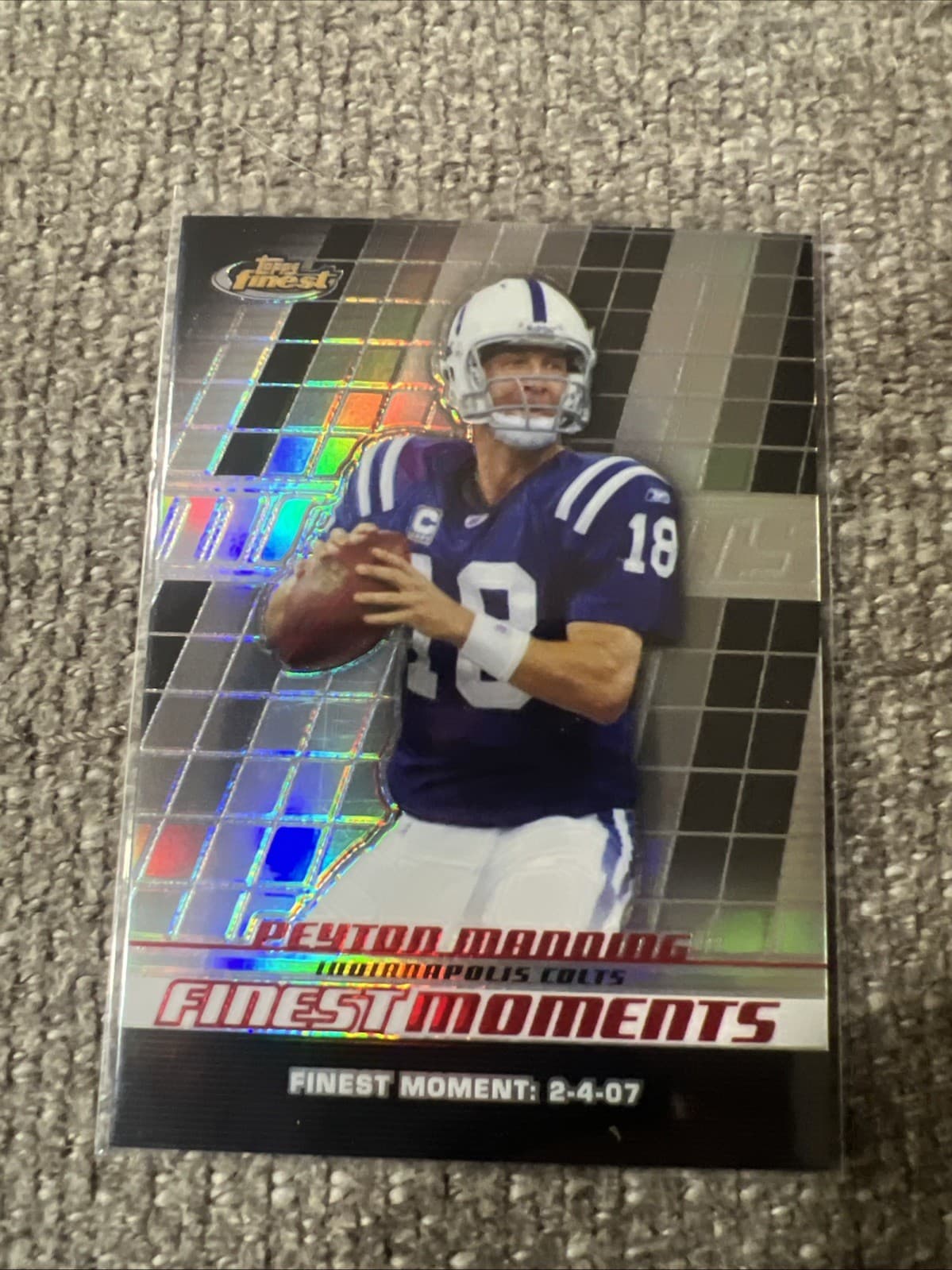 Finest Moments 2008 Topps 2008 Topps refractor