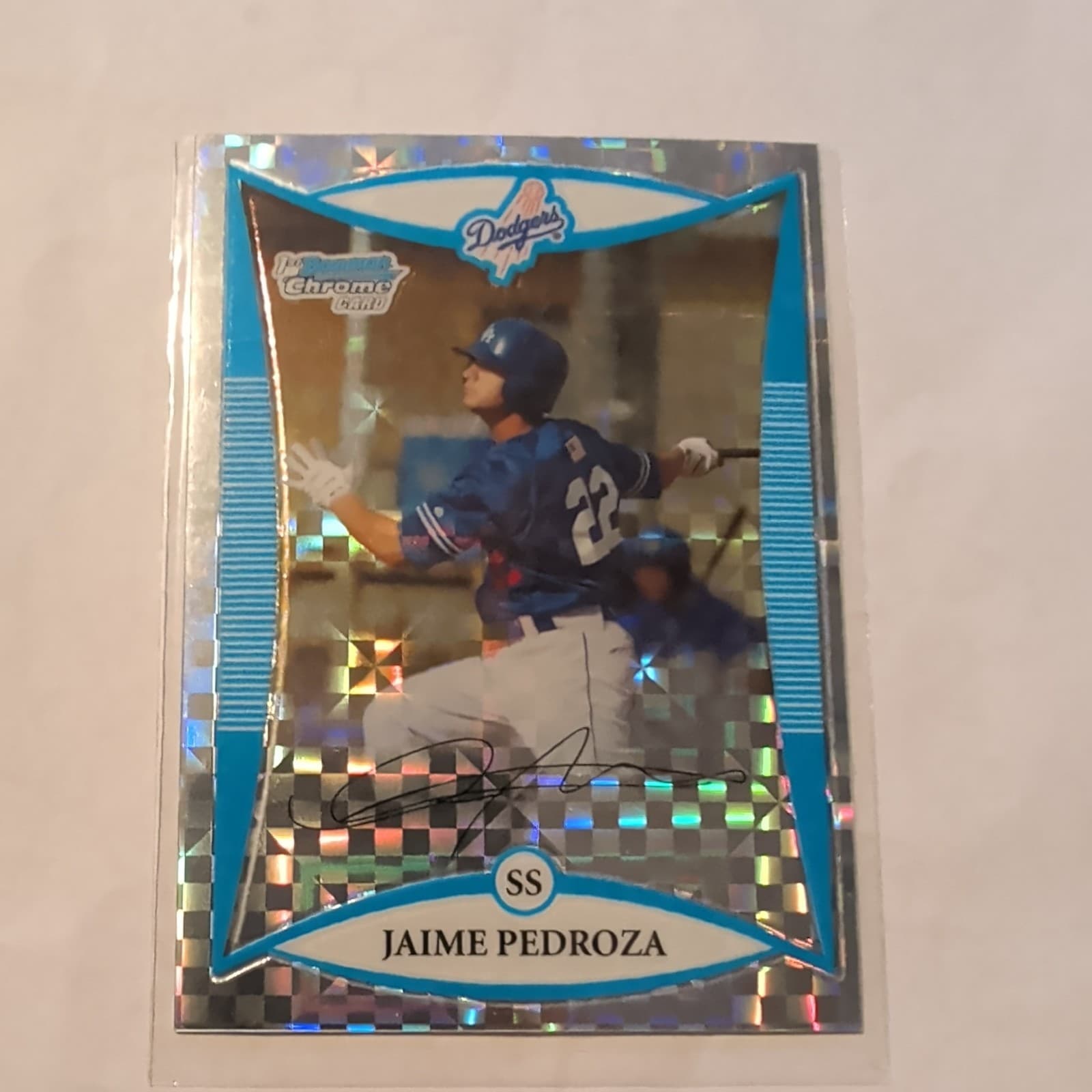 Prospects Jaime Pedroza 2008 Bowman Chrome 2008 Bowman Chrome xfractor