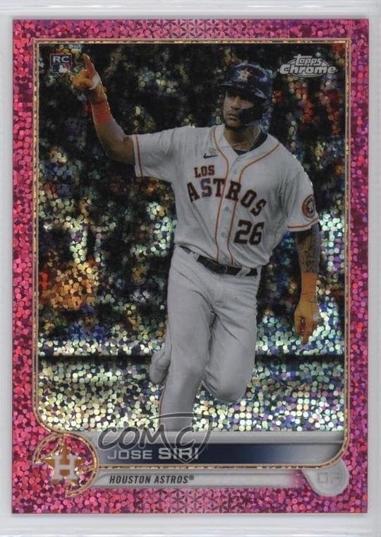 Magenta Speckle Jose 2022 Topps Chrome