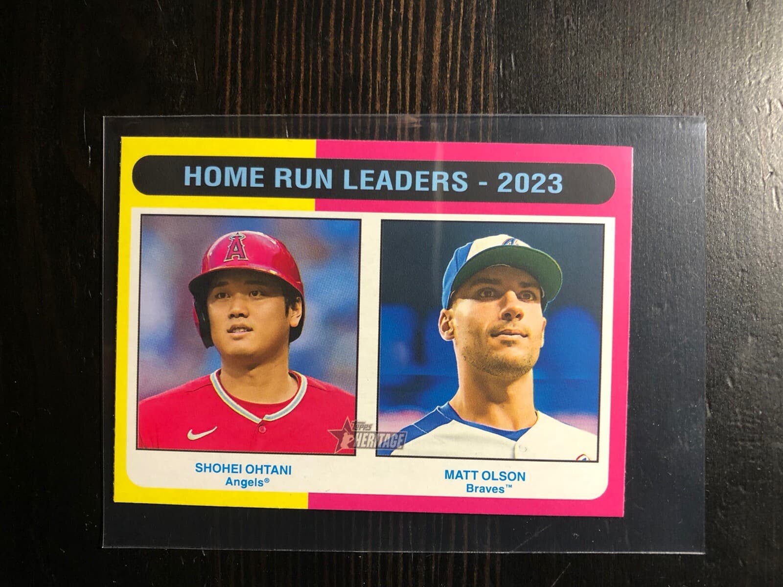 Home Run Leaders 2023 Topps Heritage 2023 Topps Heritage