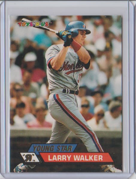 Us Larry Walker 1993 Topps Stadium Club 1993 Topps Stadium Club