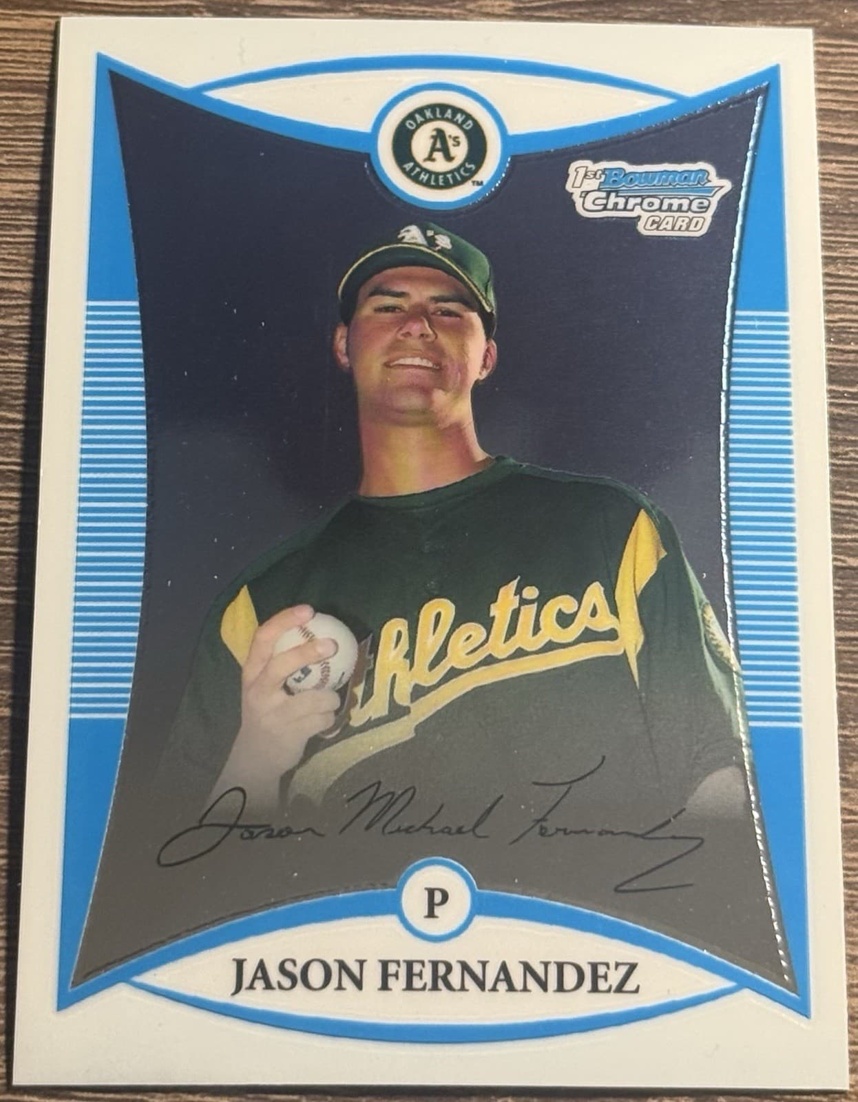 Prospects Jason Fernandez 2008 Bowman Chrome 2008 Bowman Chrome
