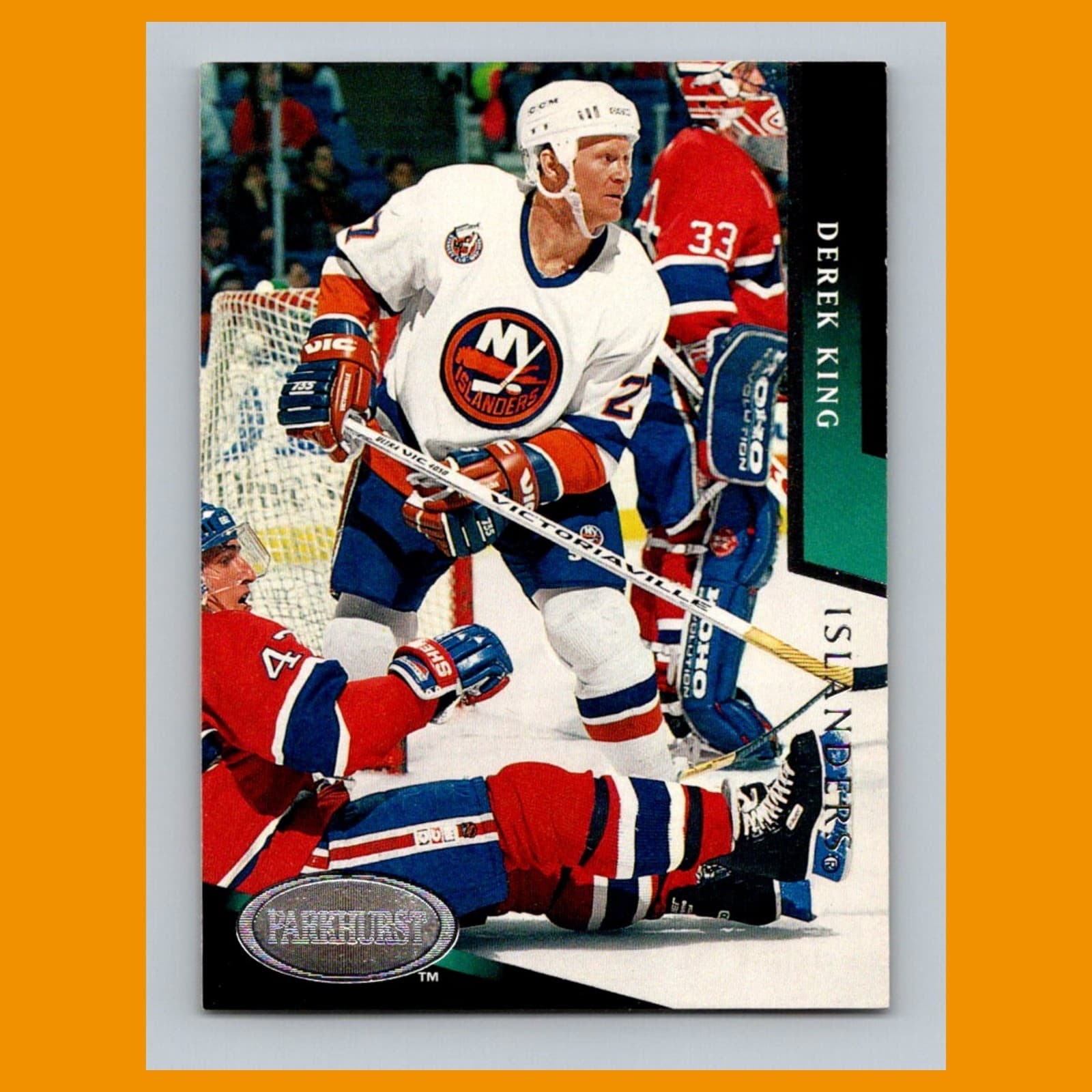 Derek King trading card