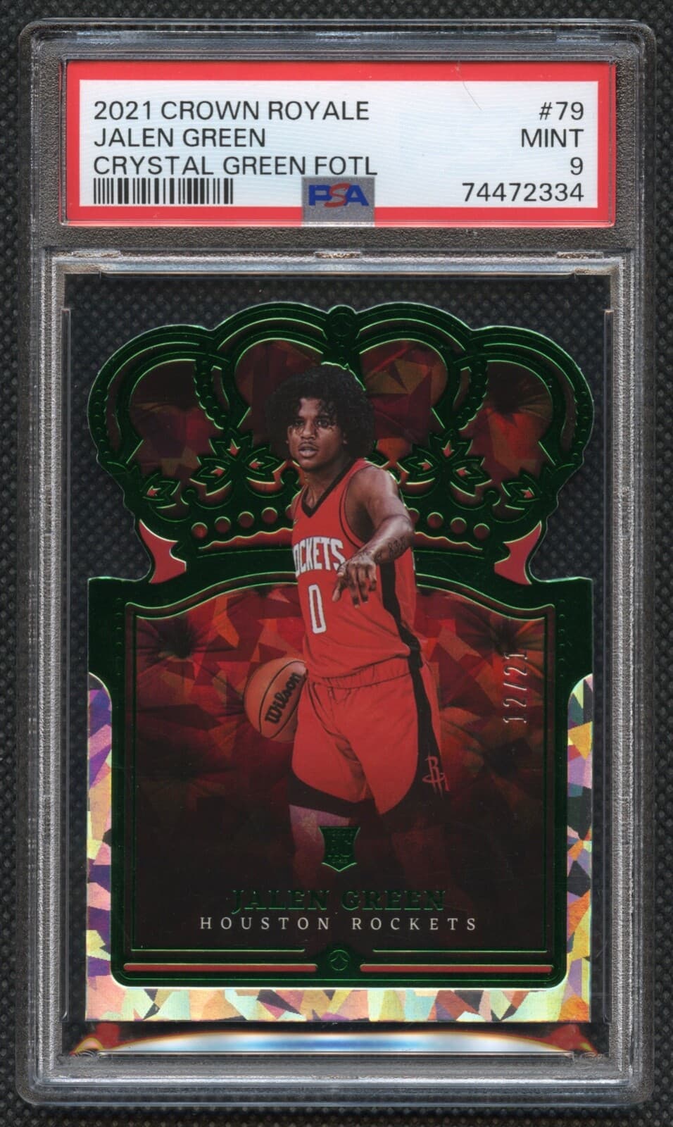 Crown Royale Jalen 2021 Panini 2021 Panini green