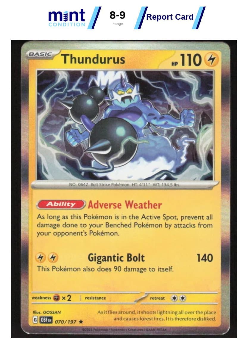 SV03 OBSIDIAN FLAMES THUNDURUS 2023