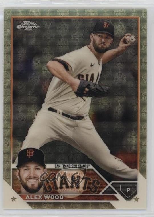 Alex Wood trading card