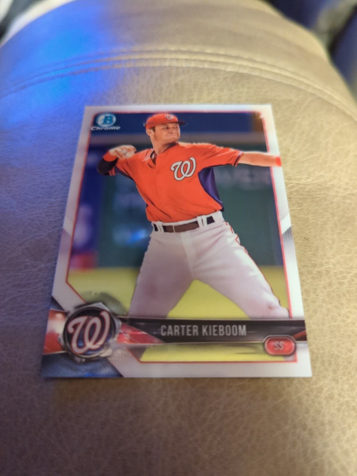 Prospects Carter Kieboom 2018 Bowman Chrome 2018 Bowman Chrome