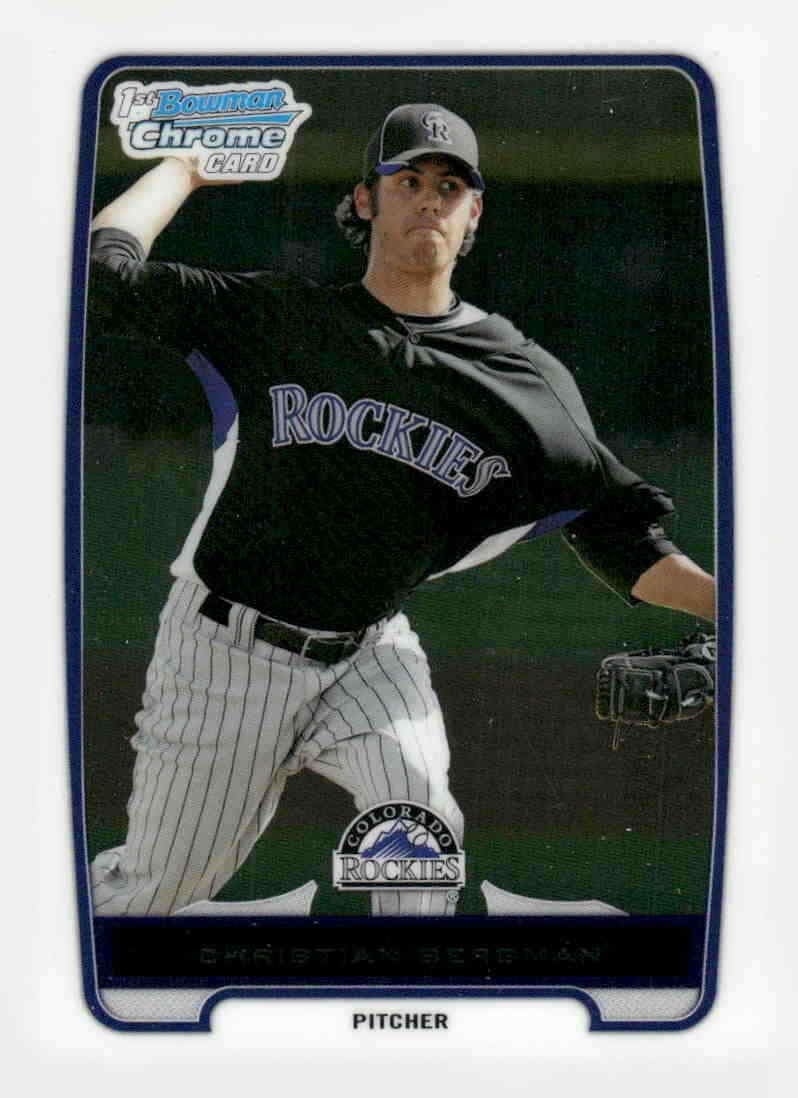 Christian Bergman Prospects 2012 Bowman Chrome 2012 Bowman Chrome