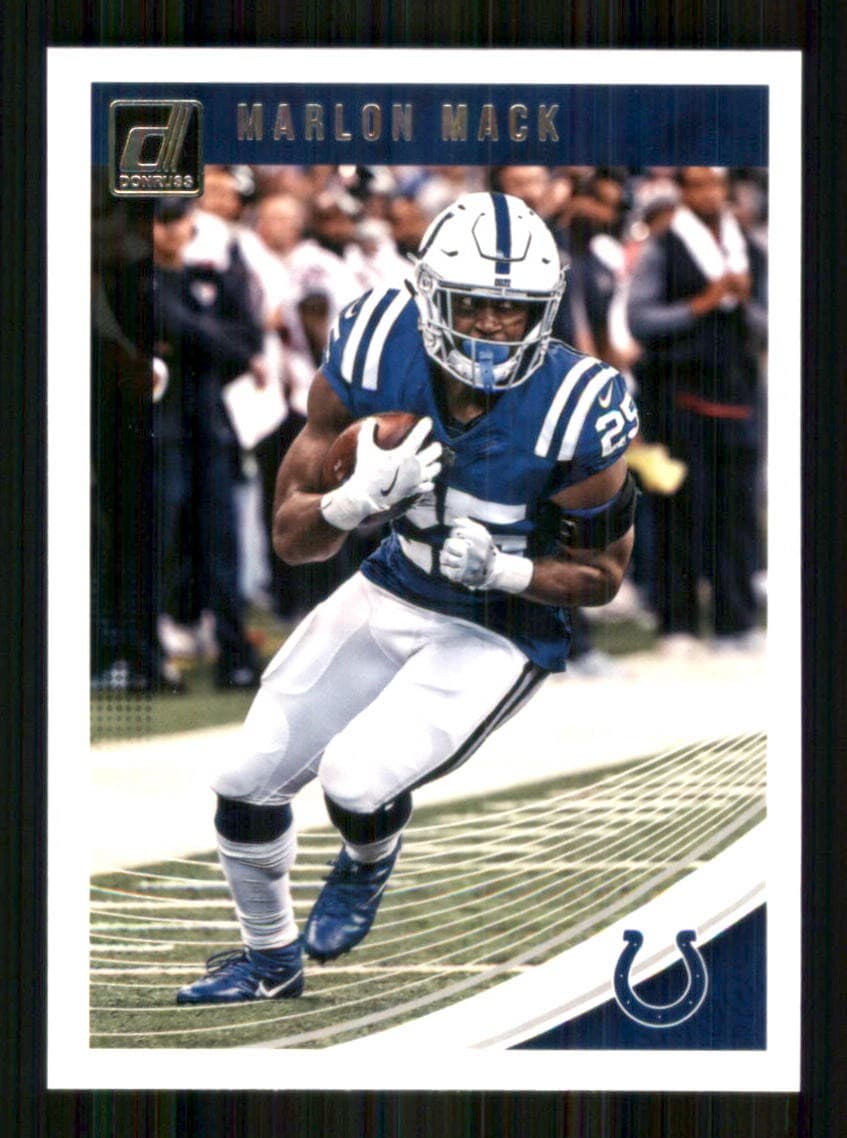 Marlon Mack Indianapolis 2018 Donruss