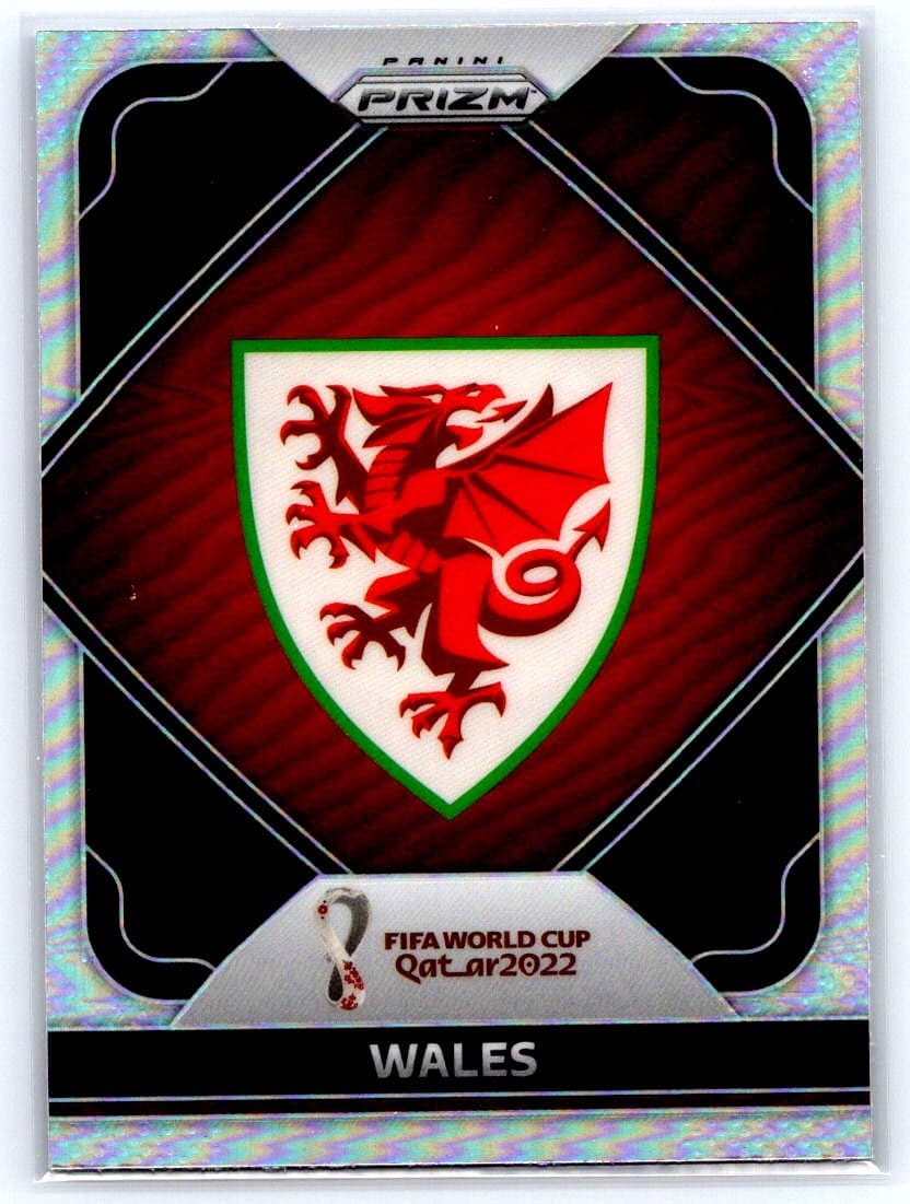 World Cup Wales 2022 Panini Prizm 2022 Panini Prizm example 2