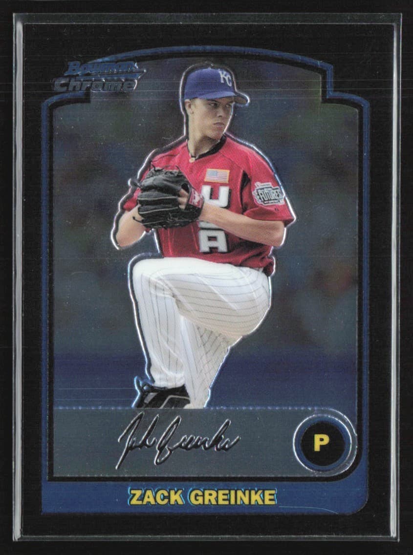 Zack Greinke Draft 2003 Bowman Chrome 2003 Bowman Chrome