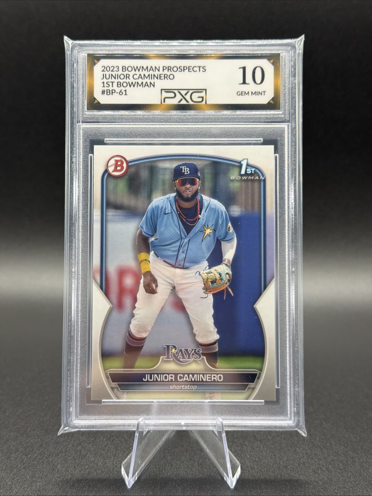 Junior Caminero 2023 bowman Bowman