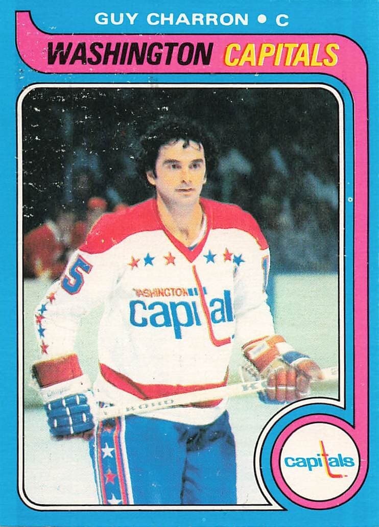 Guy Charron trading card