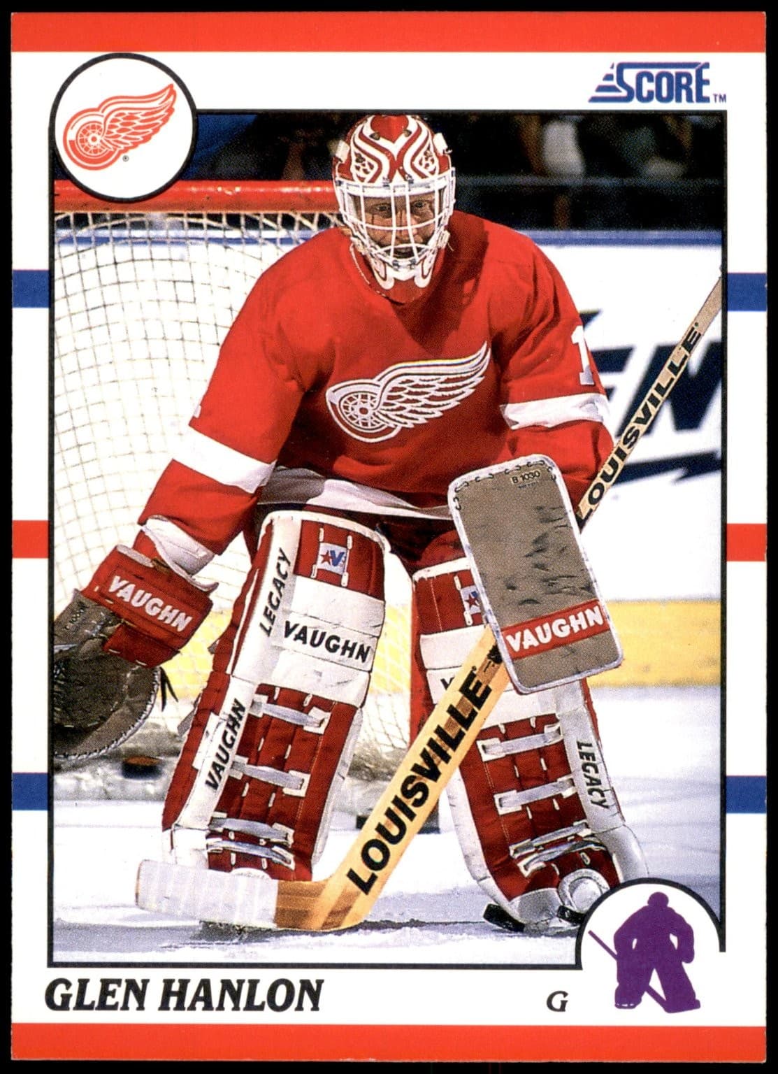 Glen Hanlon trading card