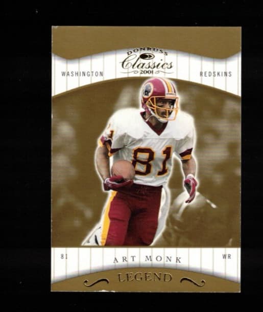 Classics Art Monk 2001 Donruss 2001 Donruss