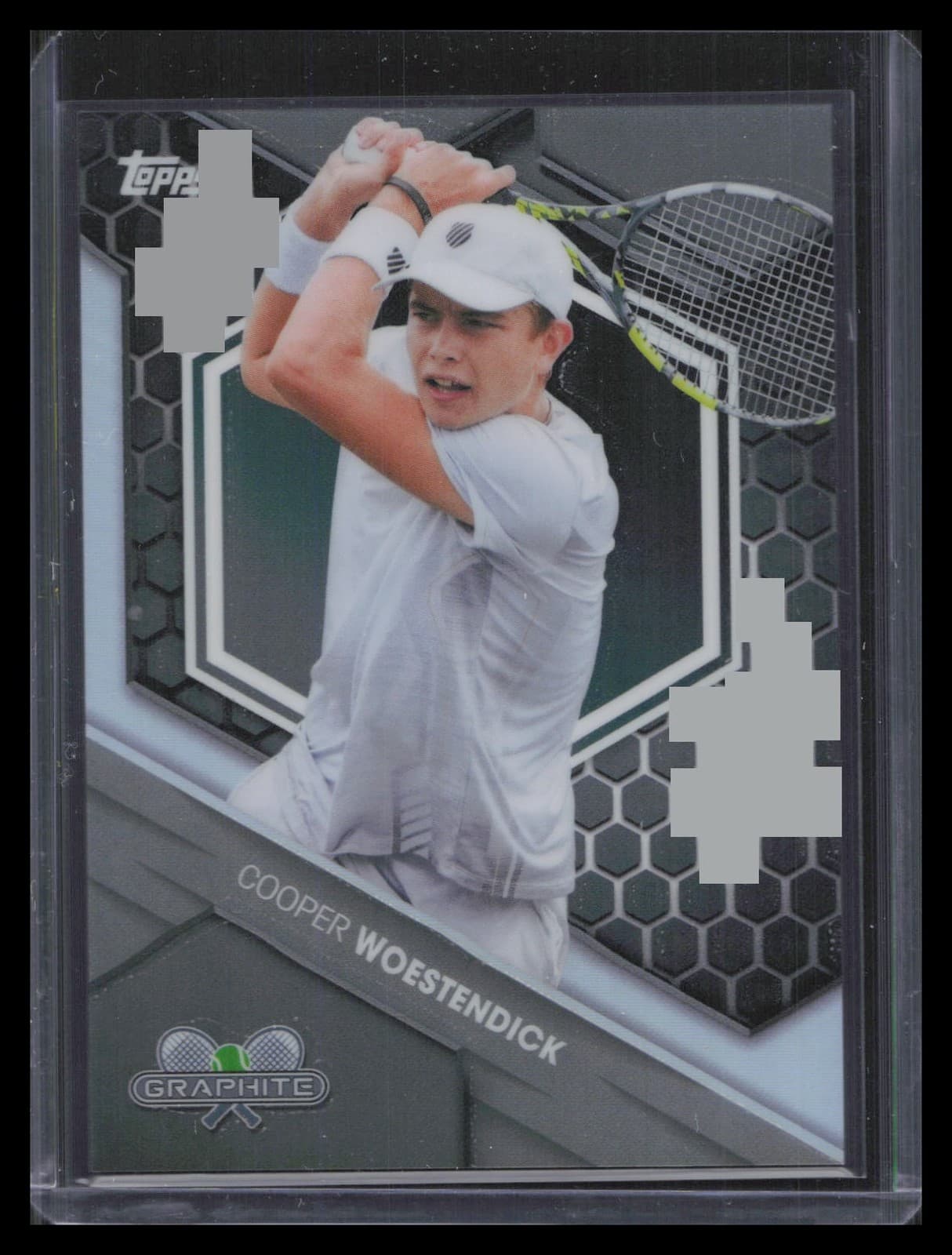 Cooper Woestendick Graphite 2026 Topps 2026 Topps blue-refractor example 3