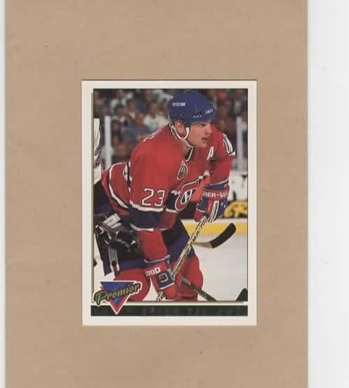 Brian Bellows 1993 topps O-Pee-Chee Premier