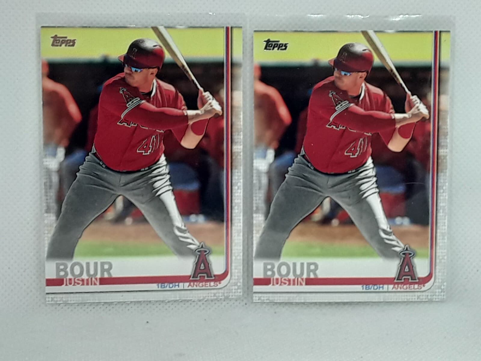 Justin Bour Baseball 2019 Topps Update