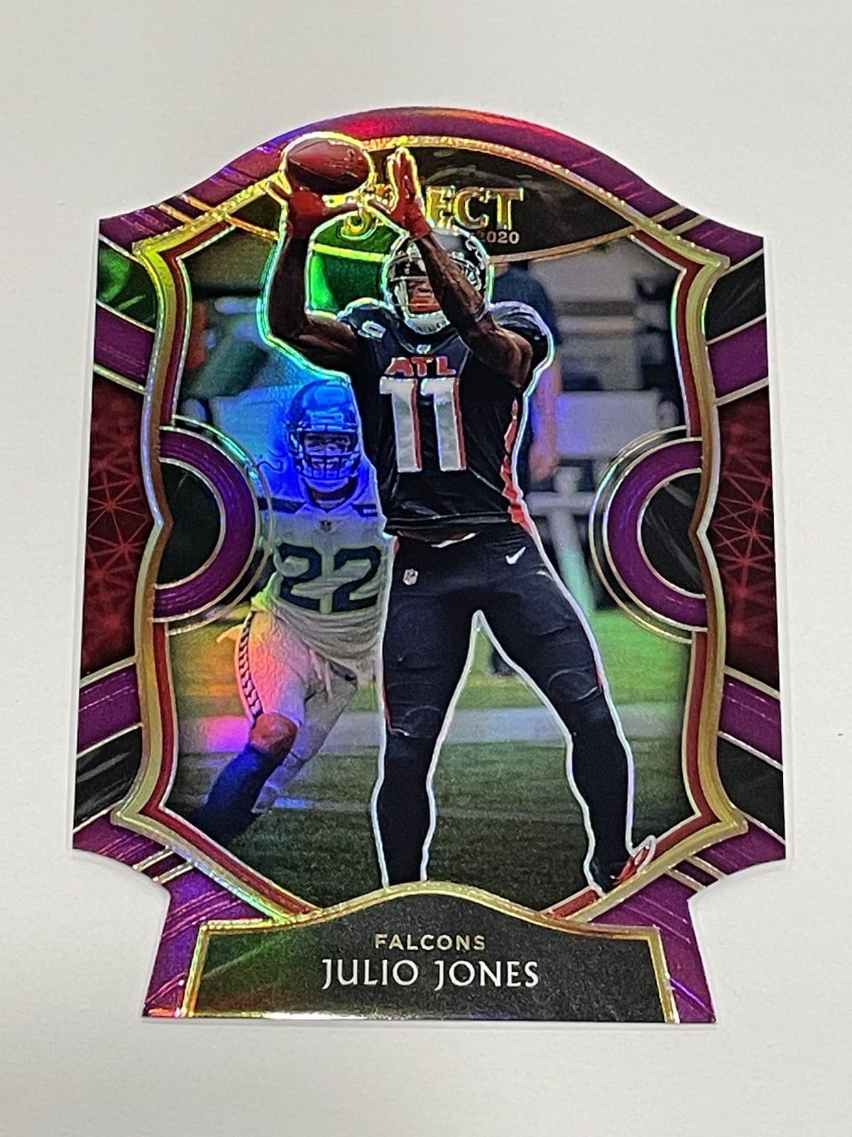 Football Purple Die 2020 Panini Select