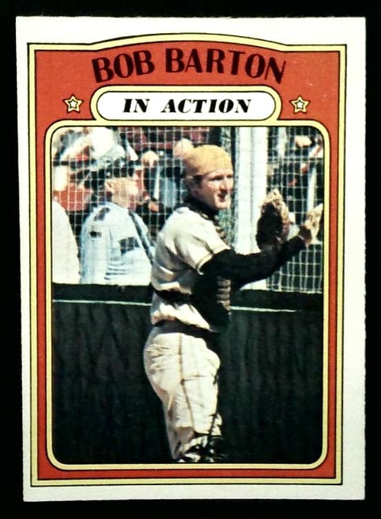 Bob Barton In 1972 O-Pee-Chee 1972 O-Pee-Chee