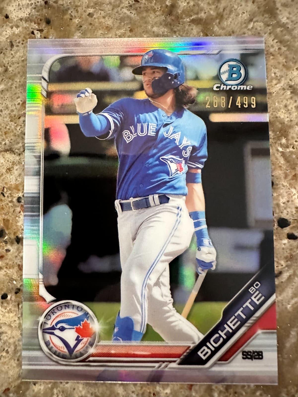 Prospects Bo Bichette 2019 Bowman Chrome