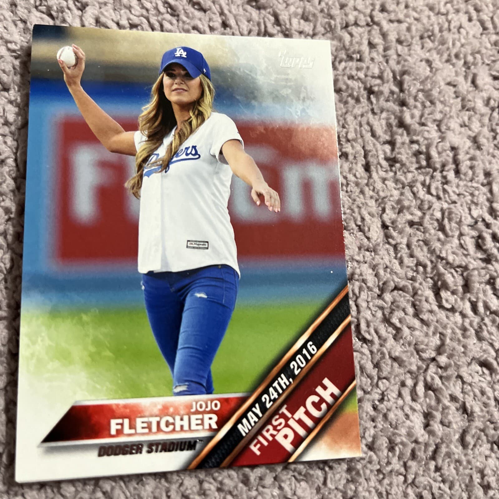 First Pitch Jo 2016 Topps Update