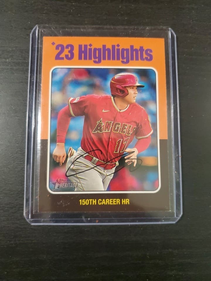 Highlights Shohei Ohtani 2024 Topps Heritage 2024 Topps Heritage