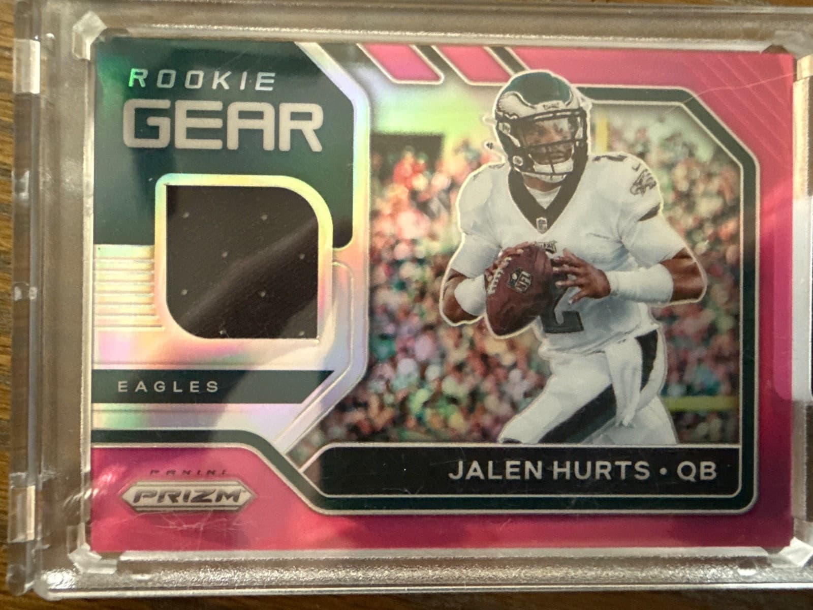 Gear Jalen Hurts 2020 Panini Prizm 2020 Panini Prizm pink