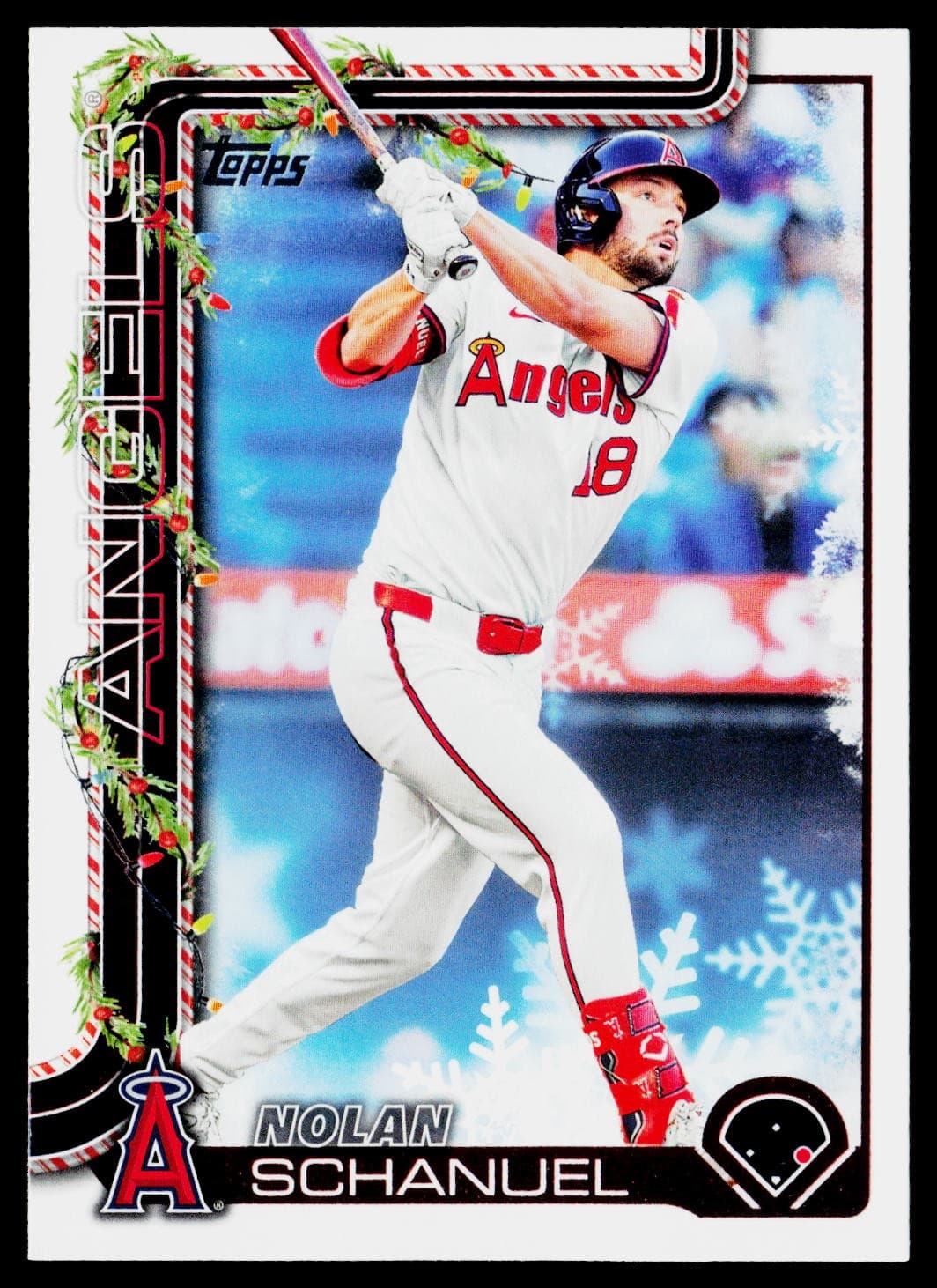 Holiday Nolan Schanuel 2025 Topps 2025 Topps silver example 1