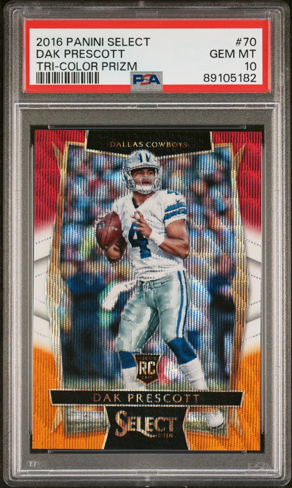 Dak Prescott Tri 2016 Panini Select 2016 Panini Select