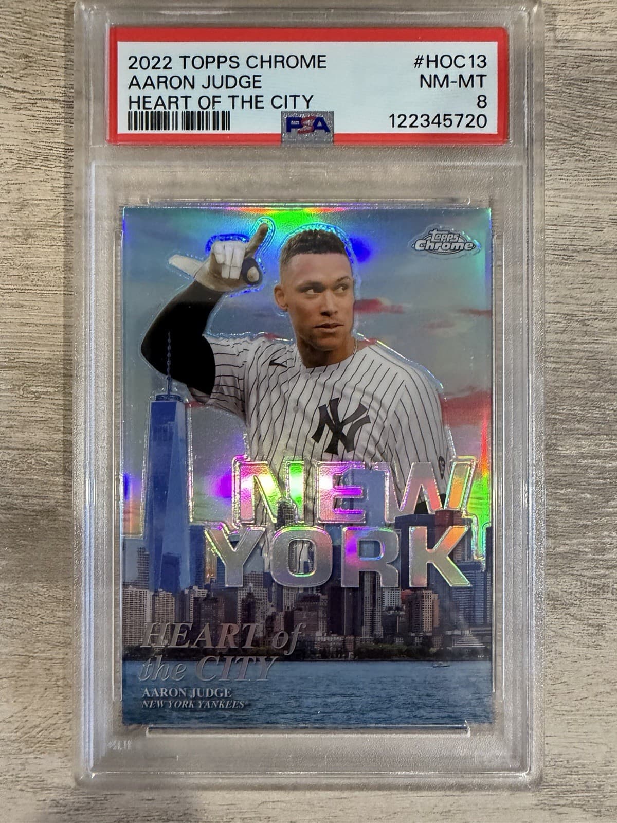Aaron Judge Heart 2022 Topps Chrome 2022 Topps Chrome