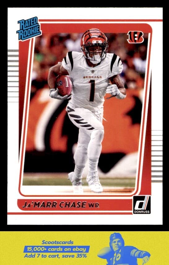 Marr Chase 2021 Donruss