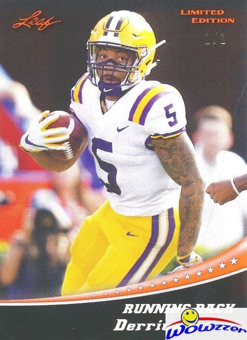 Derrius Guice Draft 2018 Leaf 2018 Leaf example 2