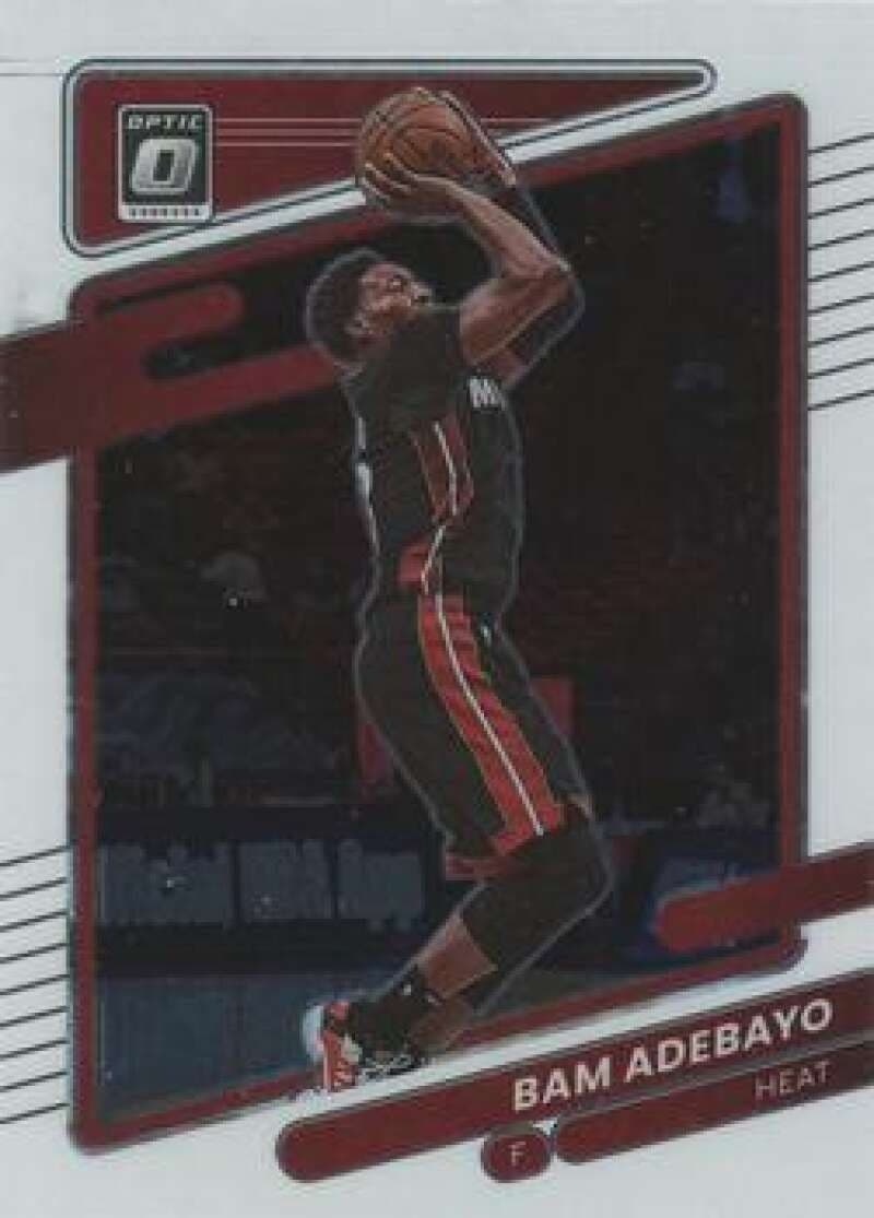 -22 BAM ADEBAYO MIAMI HEAT BAS 2021 Donruss Optic 2021 Donruss Optic