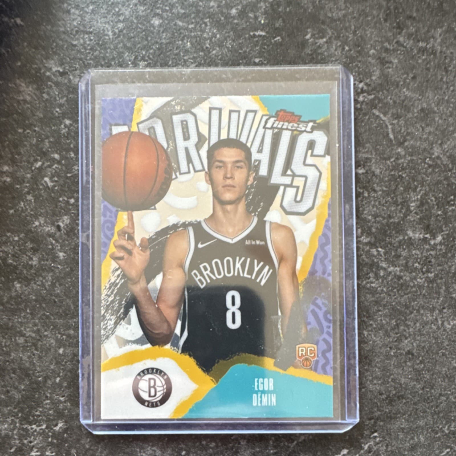 Arrivals Egor Demin 2025 Topps Finest 2025 Topps Finest