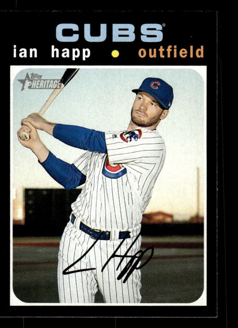 Ian Happ Chicago 2020 Topps Heritage 2020 Topps Heritage