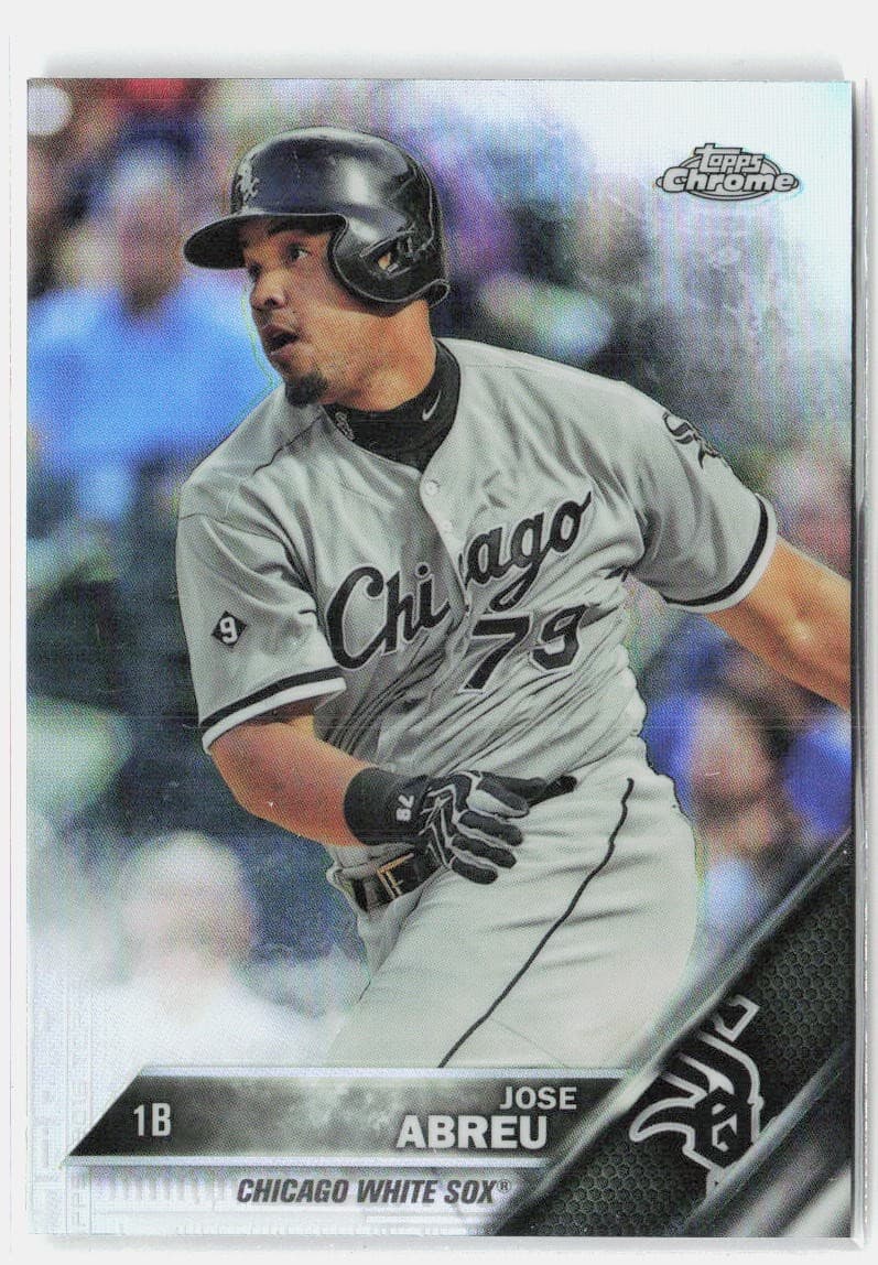 Jose Abreu 2016 Topps Chrome 2016 Topps Chrome refractor