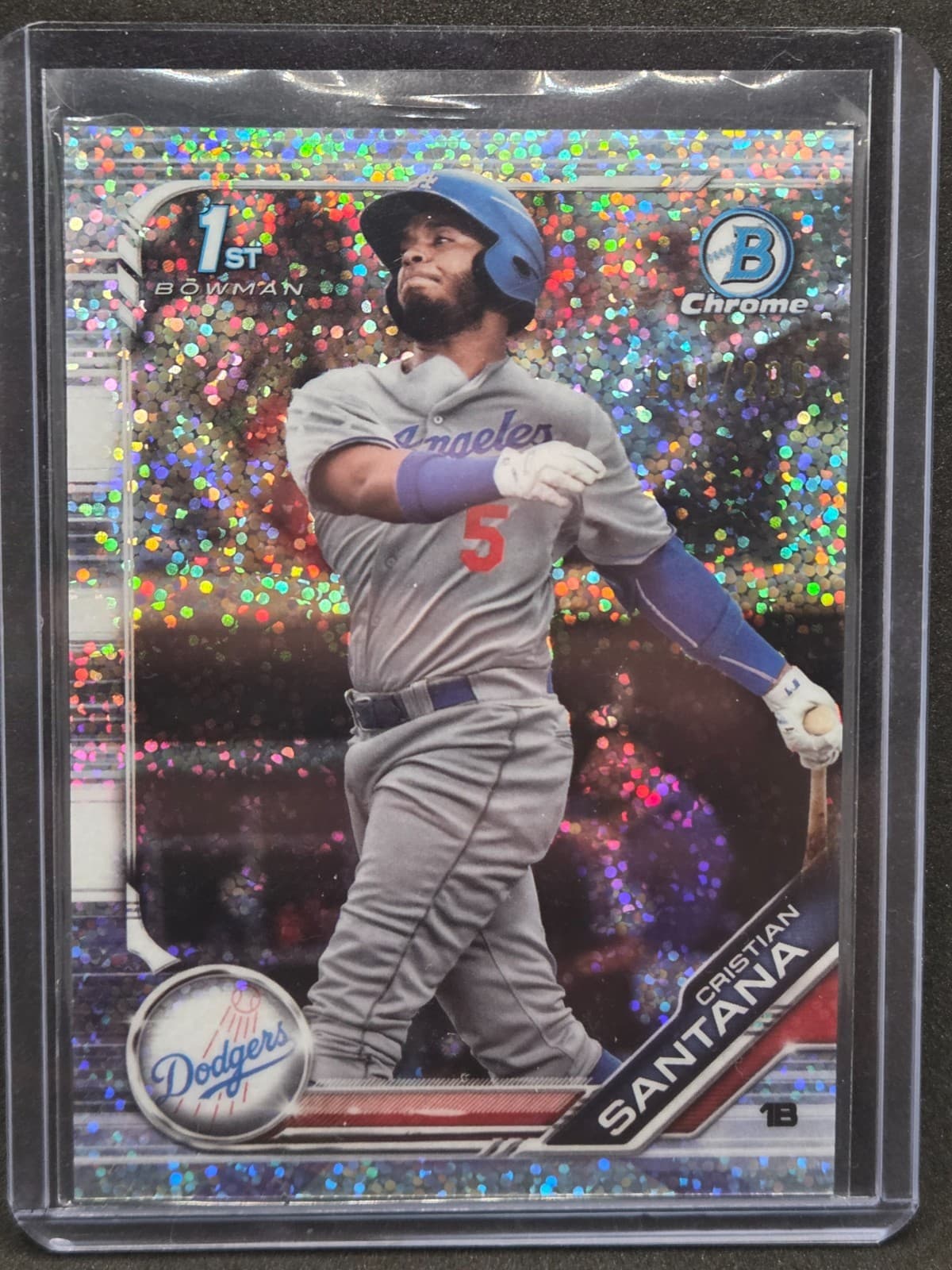Baseball Cristian Santana 2020 Bowman Chrome 2020 Bowman Chrome