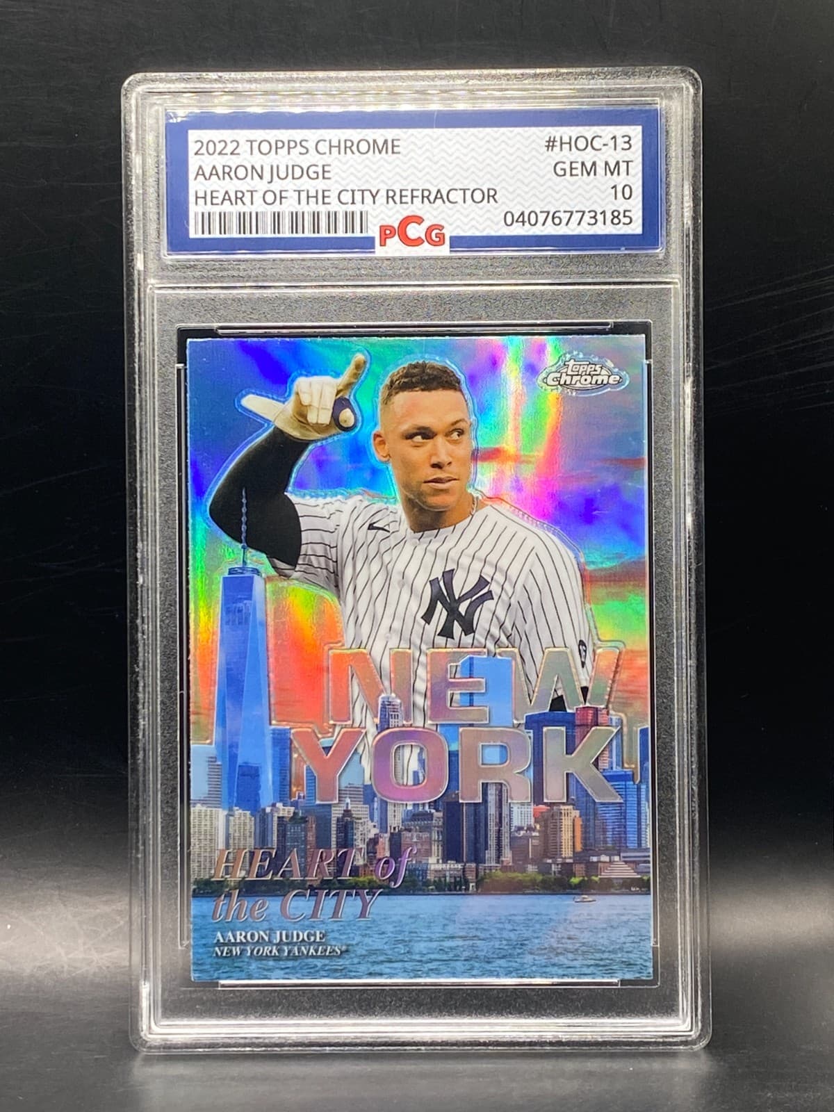 AARON JUDGE HEART OF THE CITY 2022 Topps Chrome 2022 Topps Chrome