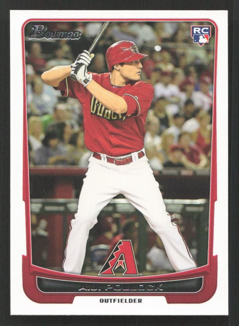 Picks & Prospects A.J. Pollock 2012 Bowman Draft 2012 Bowman Draft