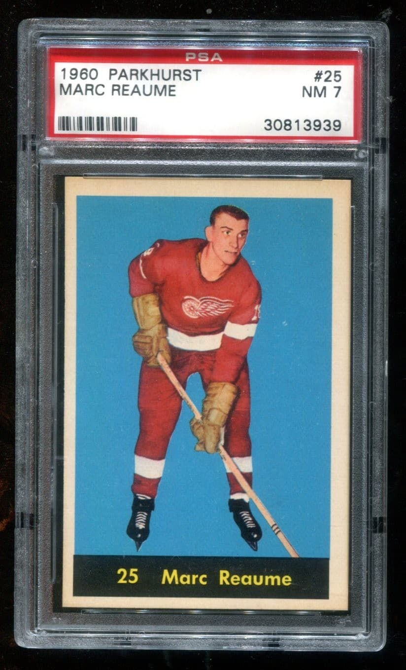 Marc Reaume trading card