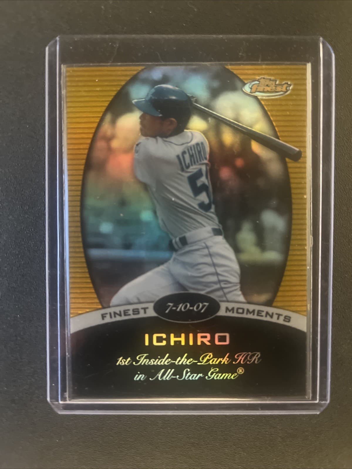Moments Ichiro Suzuki 2008 Topps Finest 2008 Topps Finest gold-refractor