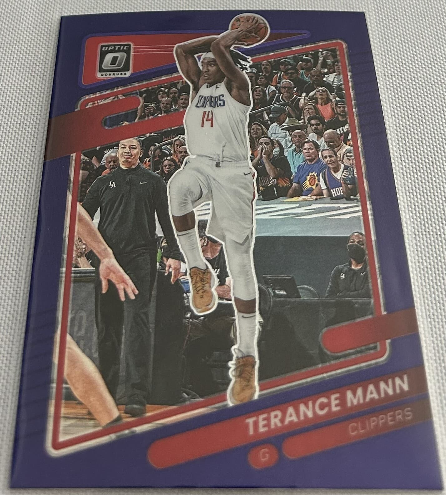 Basketball Terance Mann 2021 Donruss Optic 2021 Donruss Optic