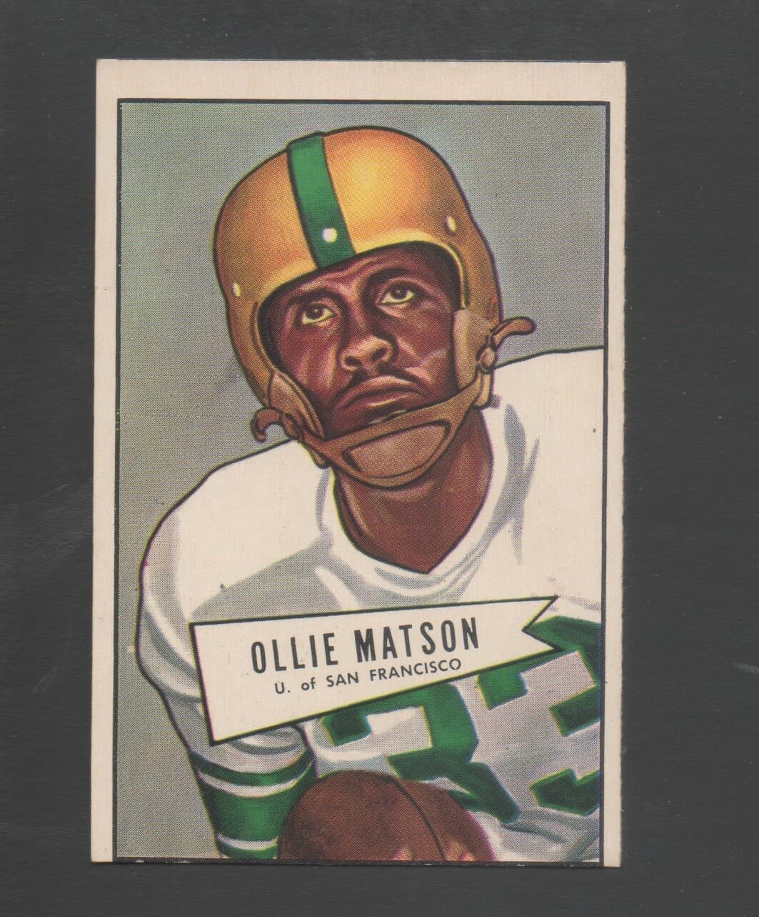 Large Football Ollie 1952 Bowman